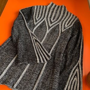 Max Edition flared sleeves tunic sweater